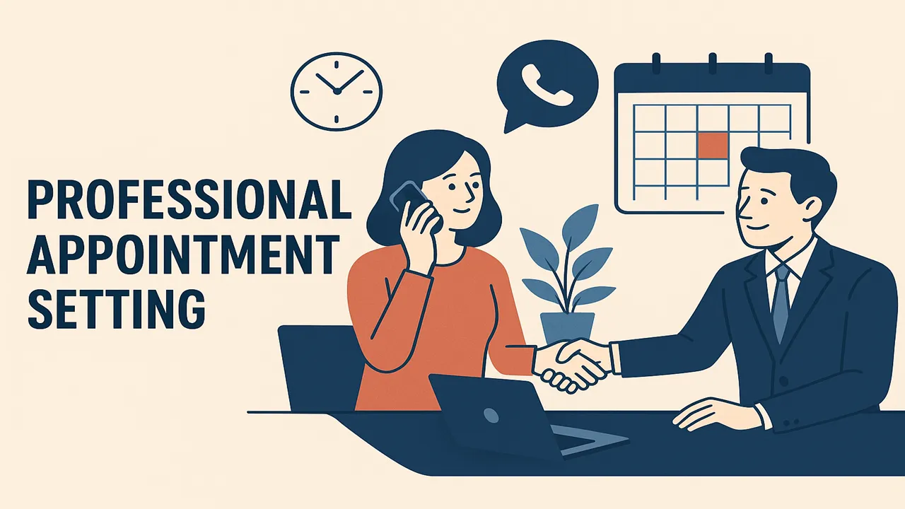 How Professional Appointment Setting is a Smart Way to Win Clients?