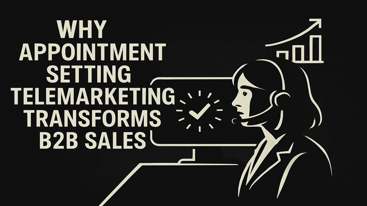 Why Appointment Setting Telemarketing Transforms B2B Sales?