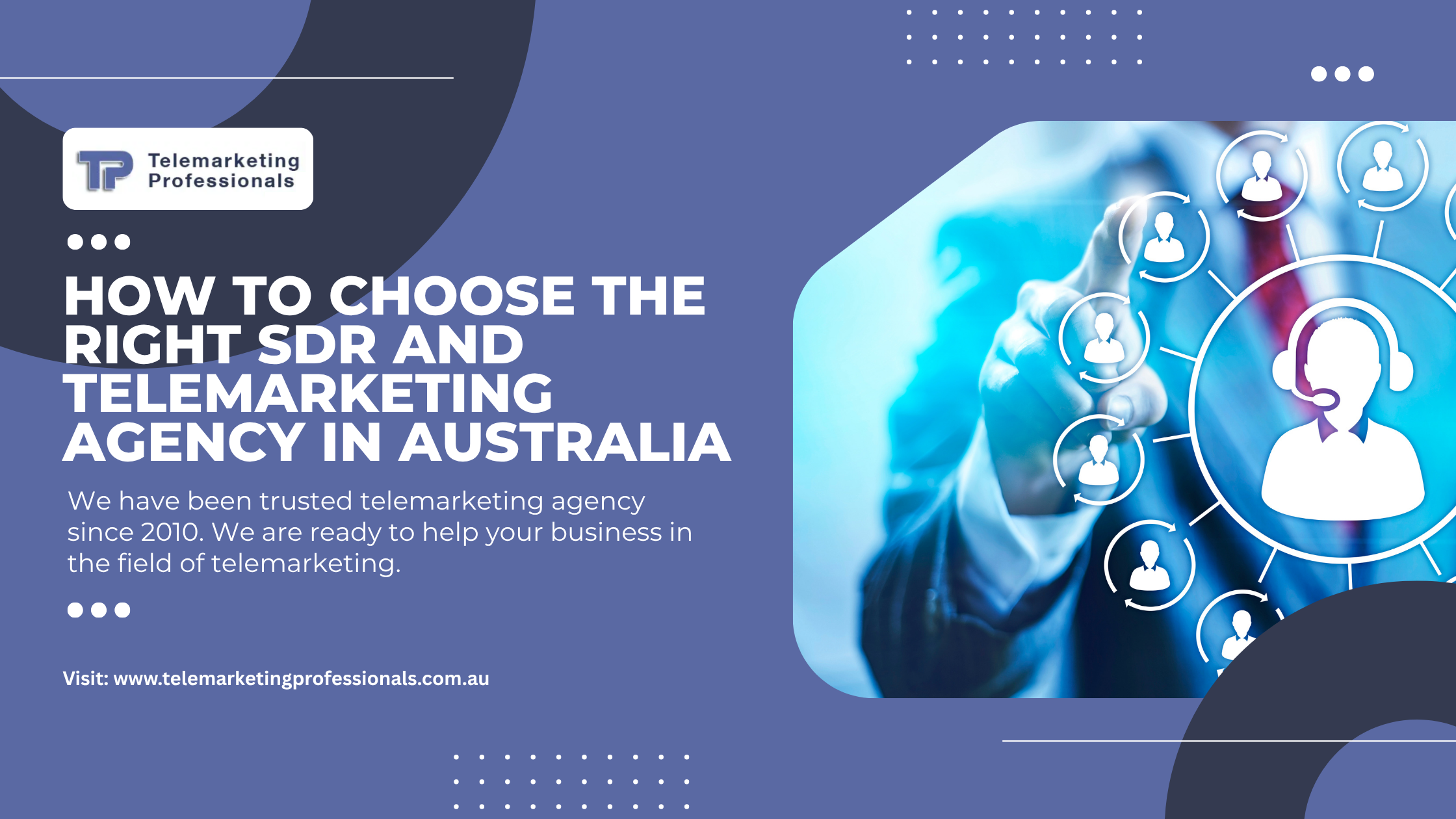 top SDR and Appointment setting agency in australia