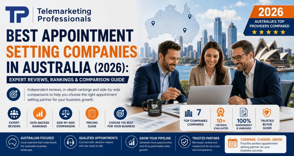 B2B Appointment Setting Companies/ Agencies in Australia (2026)