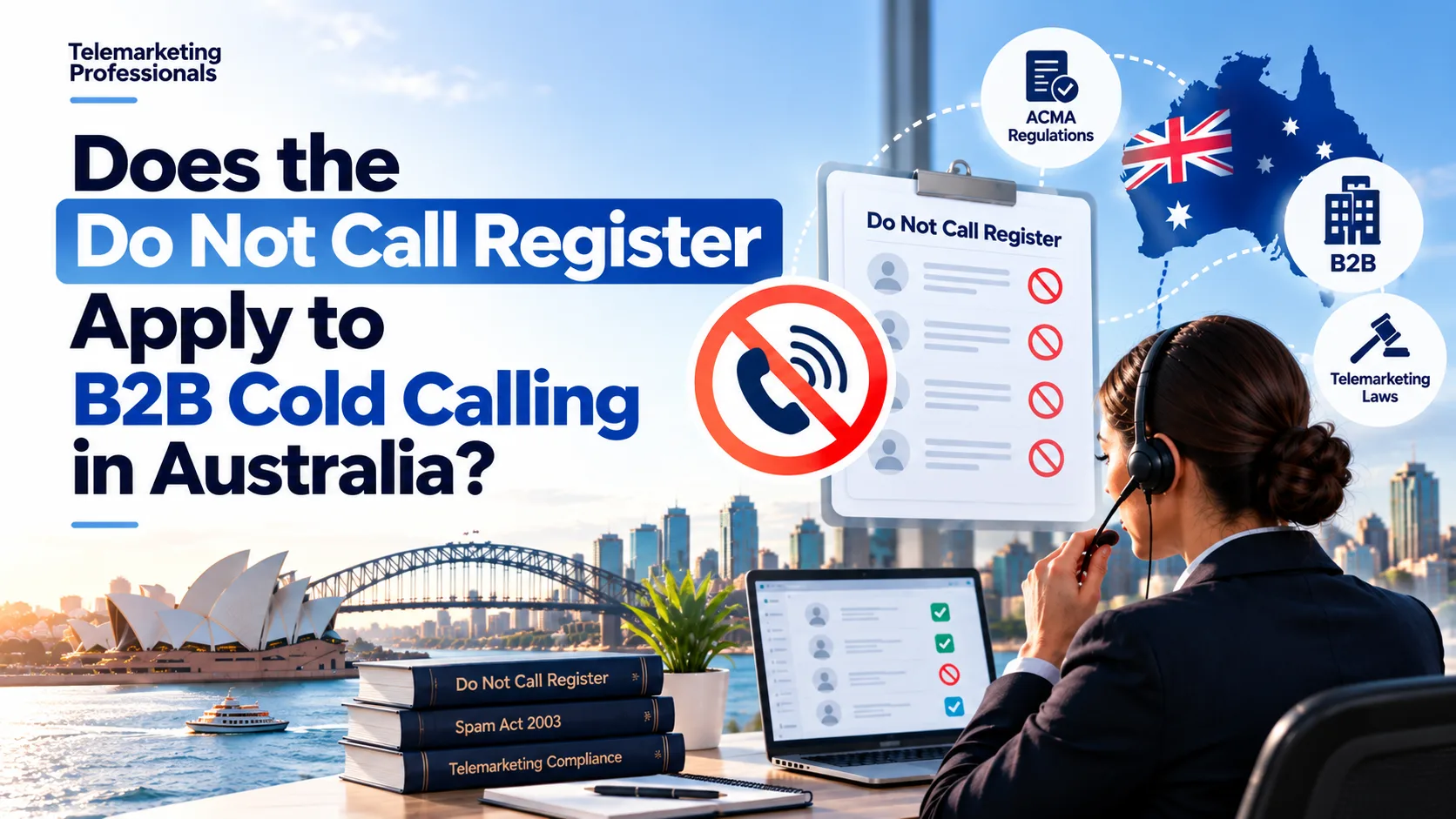 Does the Do Not Call Register Apply to B2B Cold Calling in Australia?